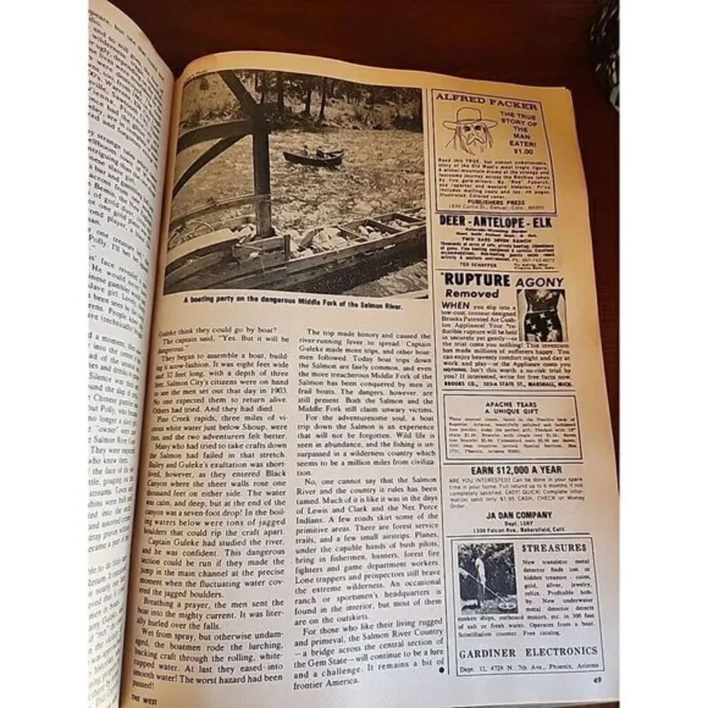April 1966 The West Teue Stories‎ Of The Old West Good Condition,  VINTAGE.